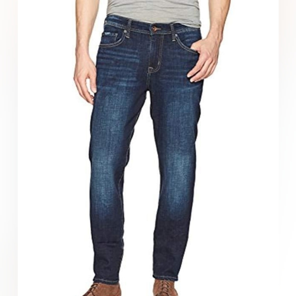 William Rast 100% Cotton Taper Blue Jeans 34 x 34
